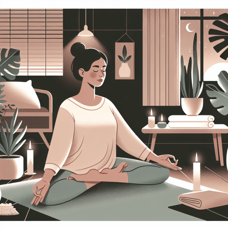 A Bedtime Yoga Routine for a Calm and Relaxed Joints