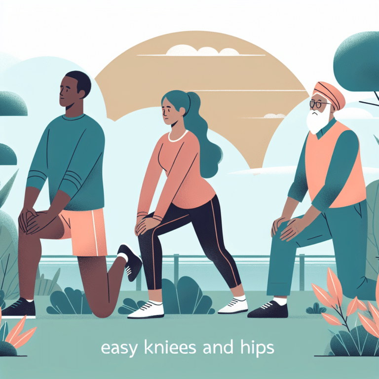 Gentle Stretching Routine for Knees and Hips