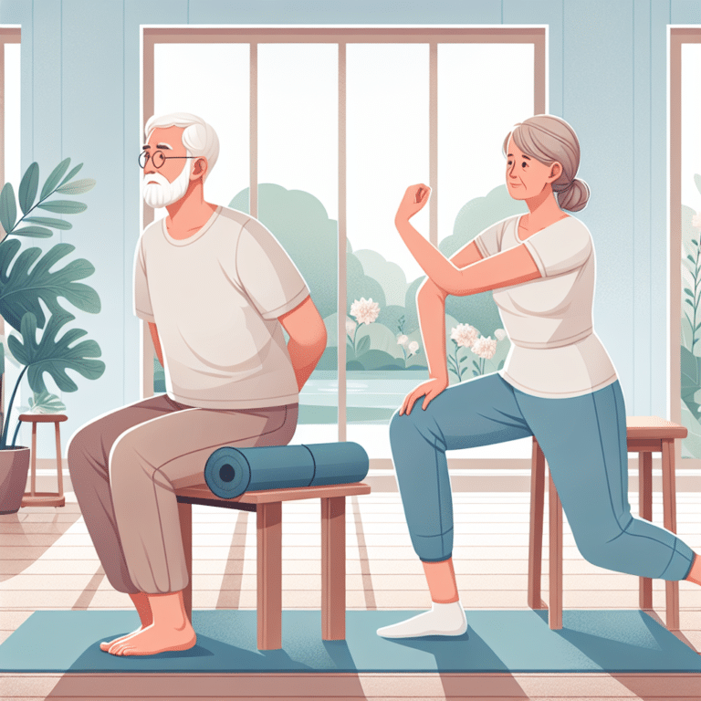 Gentle Yoga Poses for Seniors with Knee Pain