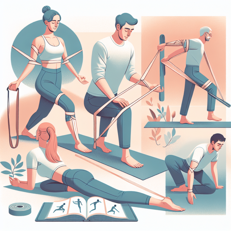 Stretching With Yoga Straps and Belts: A Guide for Joint Health