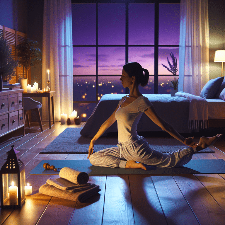 Bedtime Yoga Routine for Joint Relaxation