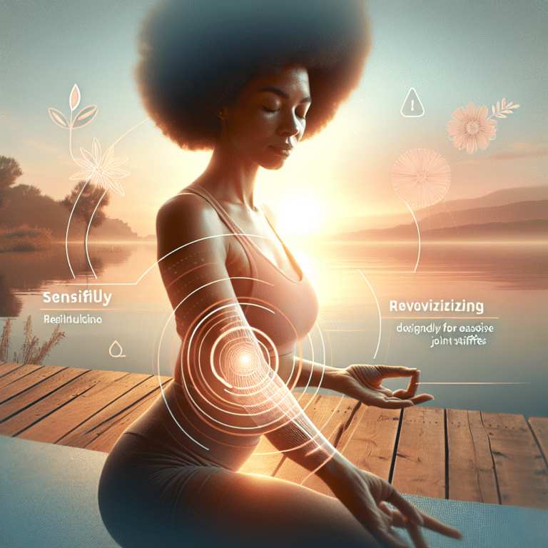 Awaken with Morning Yoga Stretches for Sensitive Joints